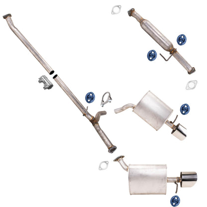 Extension Y Pipe Dual Rear Muffler for Exhaust For KIA Optima Built in USA Vin 5 - Photo 1