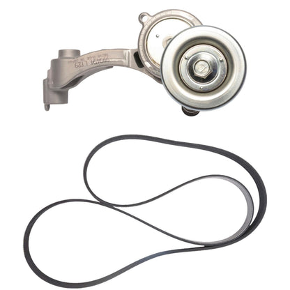 Engine Belt Tensioner Serpentine Belt Kit for Lexus IS350 All Wheel Drive 12-17 - Photo 1