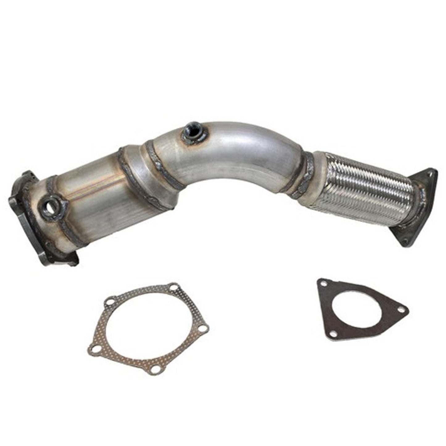 Front Left Catalytic Converter Flex Pipe for Porsche Cayenne 4.5 Turbo 2003-2006 - Photo 1