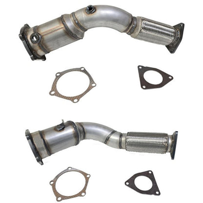 Front L&R Catalytic Converter Flex Pipe for Porsche Cayenne 4.5 Turbo 2003-2006 - Photo 1