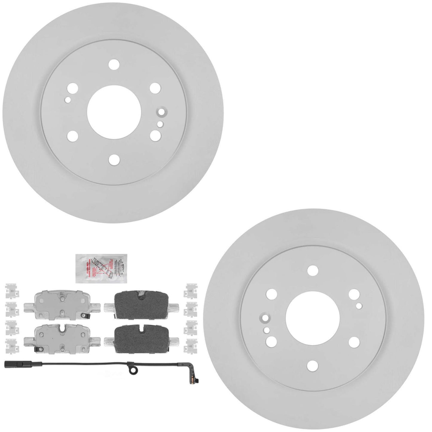 Rear Disc Brake Rotors Brake Pads for Cadillac Escalade 2021 2022 2023 2024 2026 - Photo 1
