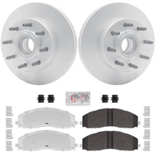 F Fleet Duty Disc Brake Rotors Brake Pads for Ford F250 Super Duty Rear Wheel Dv - Photo 1