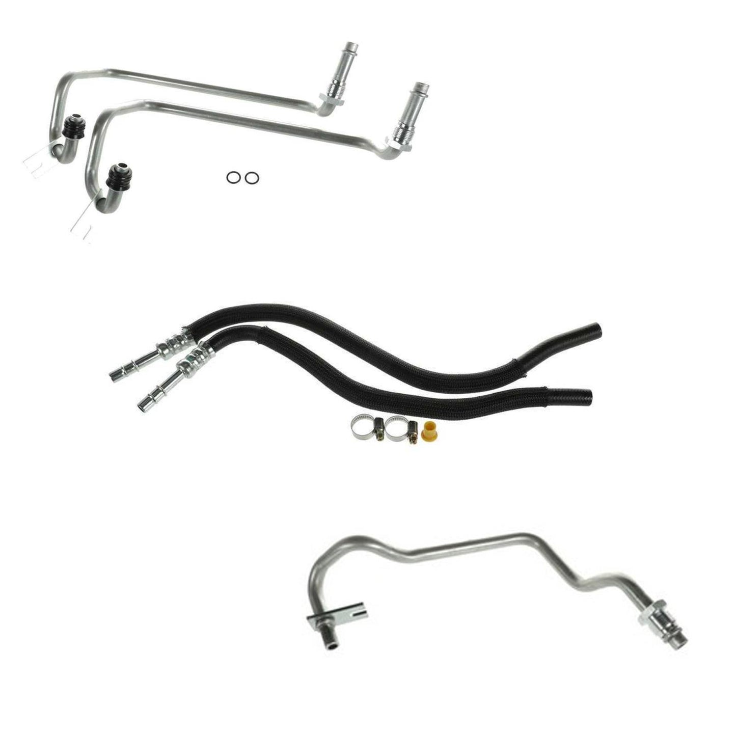 Turbocharger Oil Line Kit 3pc For Ford Explorer 3.5L Turbocharged 2013 15 2019 - Photo 1