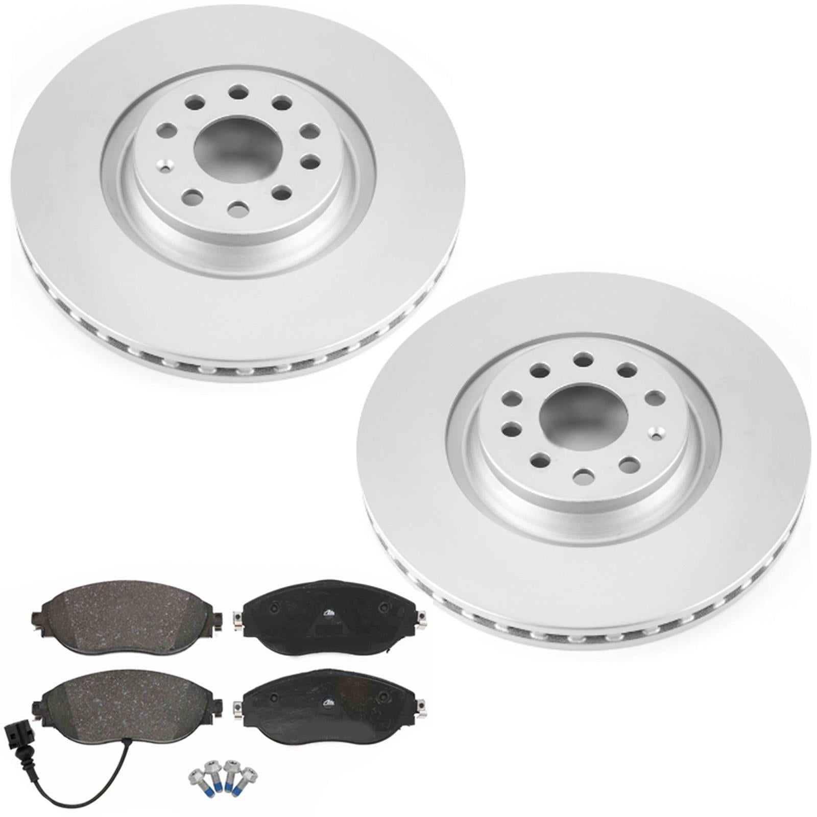 Front Coated Disc Brake Euro Brake Pad for Audi S3 2015 2016 2017 2018 2020 - Photo 1