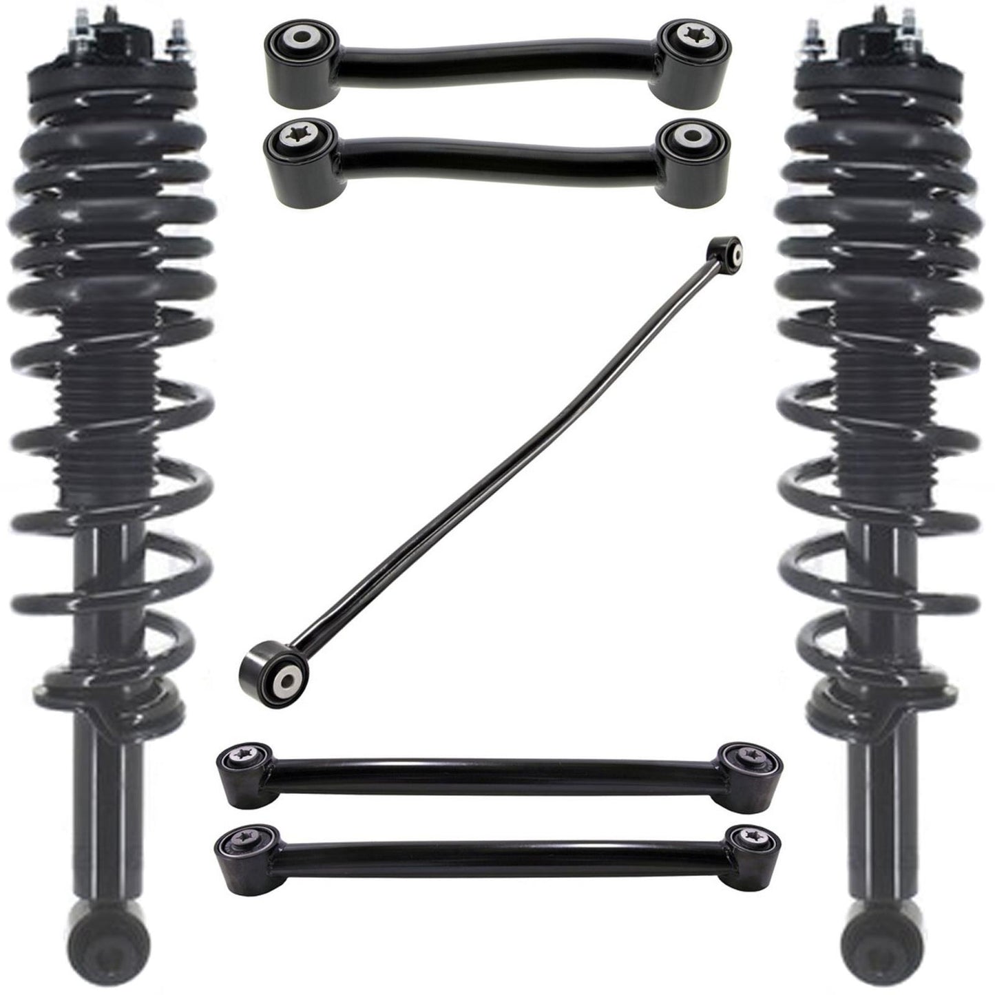 Rear Complete Struts Control Arms & Track Bar For Ford Bronco 4 Doors 2021-2025 - Photo 1
