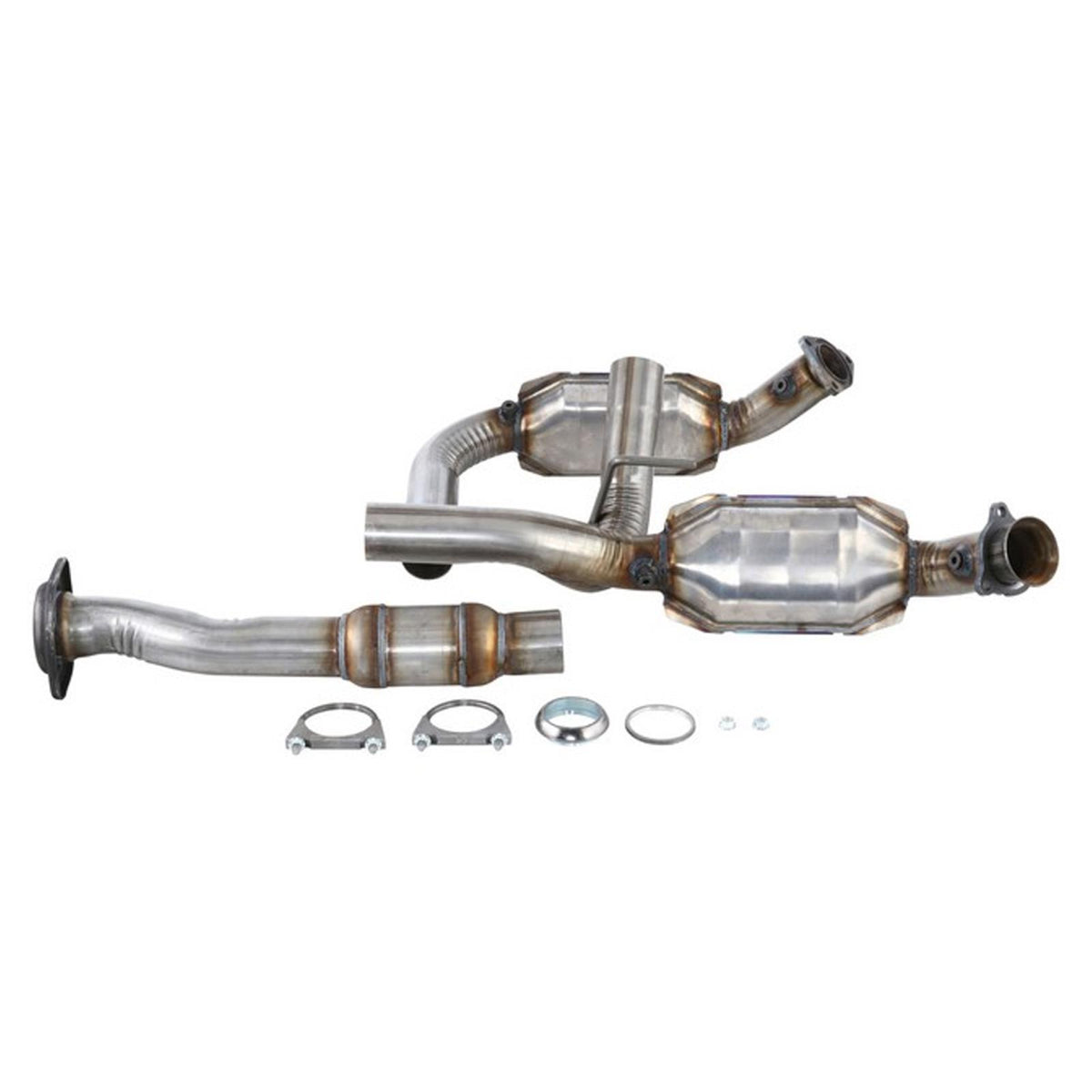 Catalytic Converters With Y Pipe for GMC Sierra 2500 HD 3500 HD 2011-2019 6.0L - Photo 1