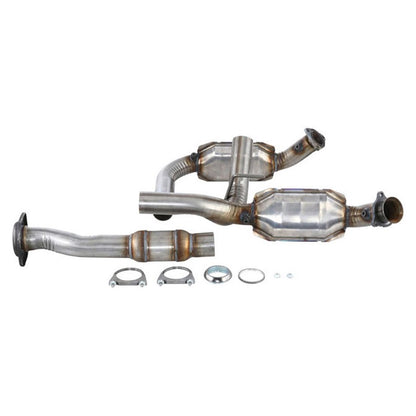 Tubería en Y con convertidores catalíticos dobles para Chevrolet Silverado 2500HD 6.0L 11-19 - Photo 1