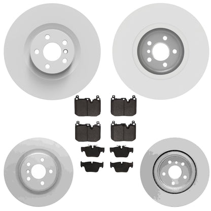 F&R Disc Brake Rotors & Disc Brake Pads for Clubman John Cooper Works All4 20-24 - Photo 1