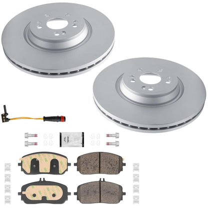 Frt Coated Disc Brake Rotors Pads for Mercedes Benz GLE350 AMG 2020-2023 354MM - Photo 1