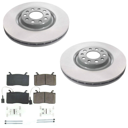Ft Coated Disc Brake Rotors Euro Pads for Alfa Romeo Giulia 2.0L 2017 2023 2025 - Photo 1