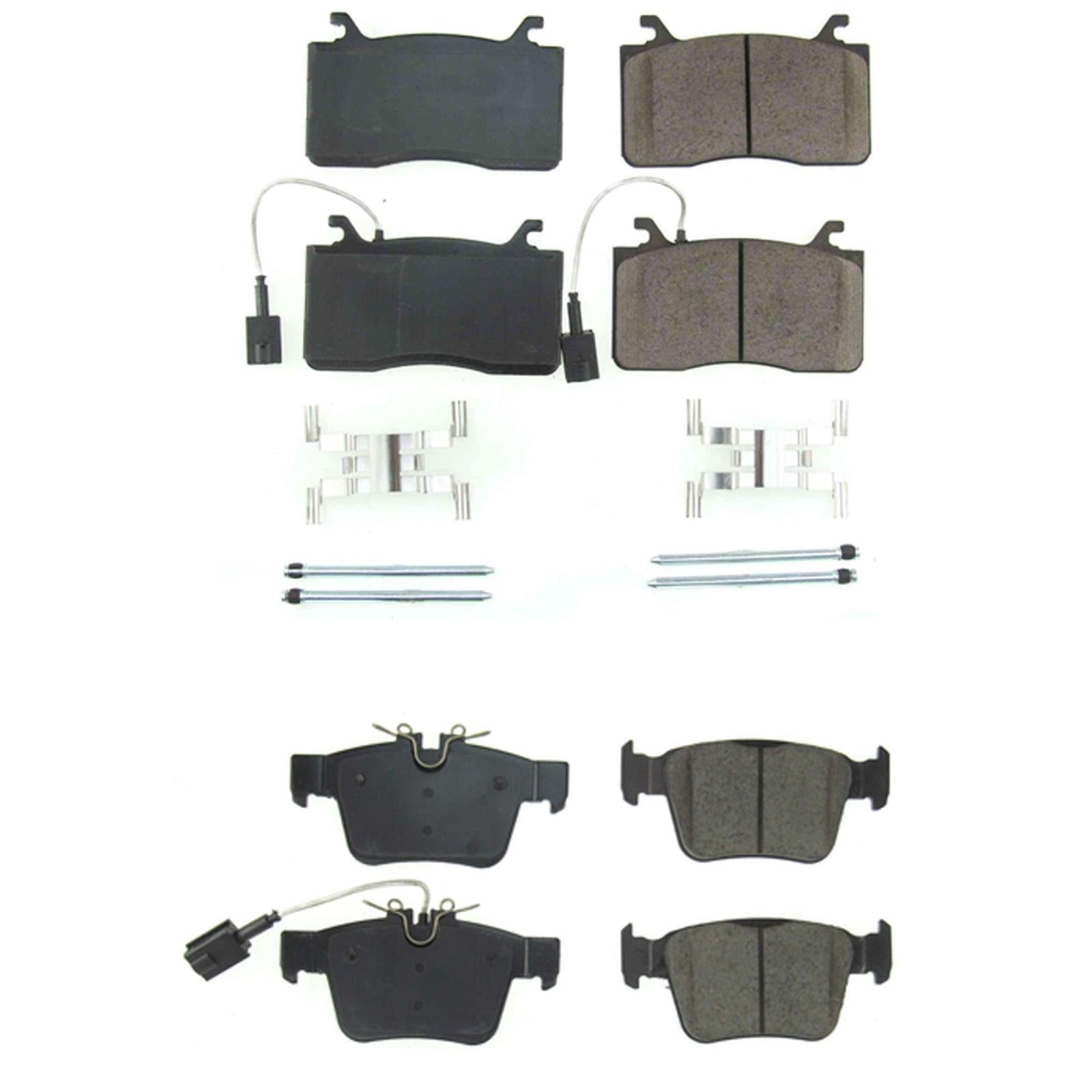 Front & Rear Euro R90 Disc Brake Pads for Alfa Romeo Giulia 2.0L 2017 2023 2025 - Photo 1
