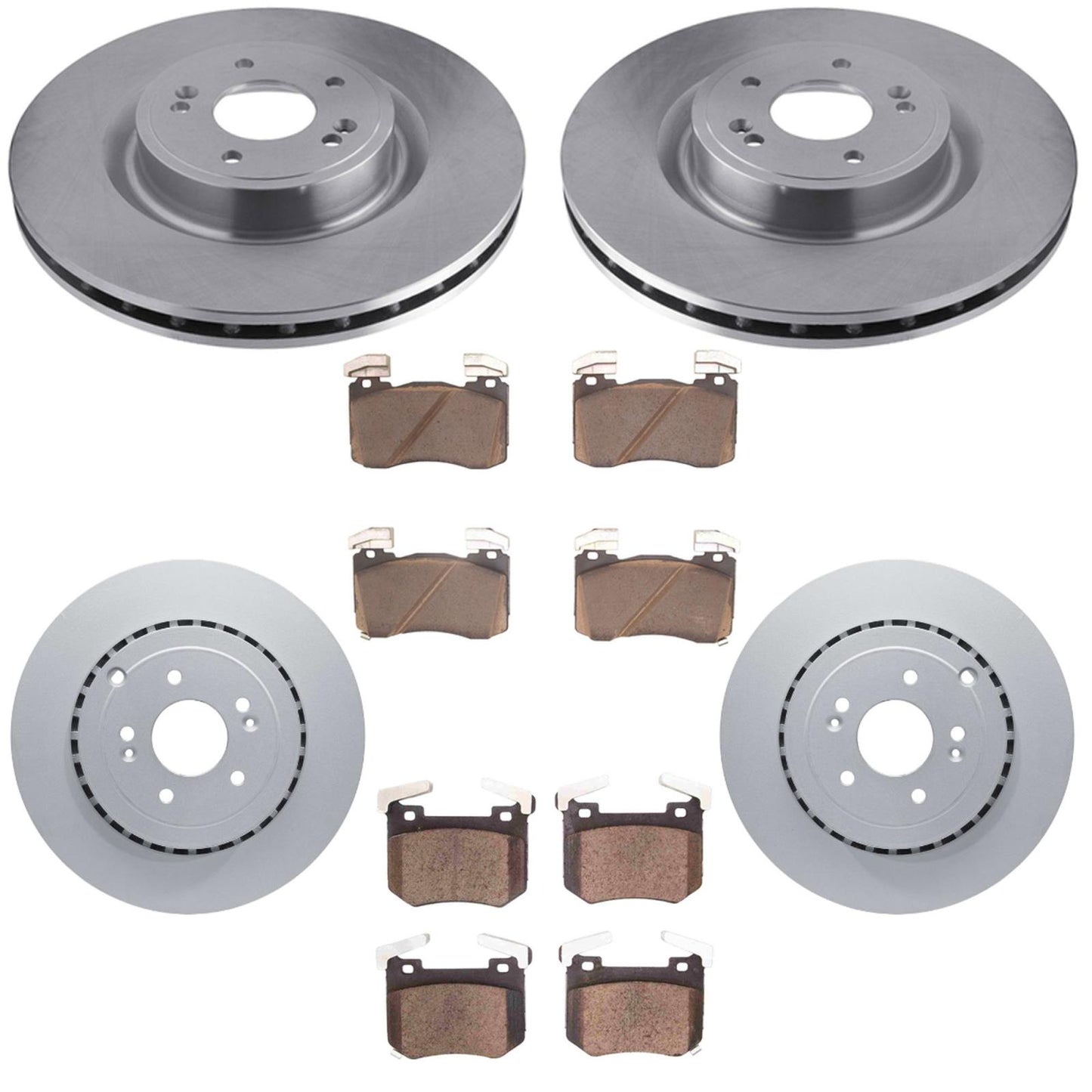 GEO Coated Disc Brake Rotors Disc Brake Pad For G70 2019-2022 Brem bo Braking - Photo 1