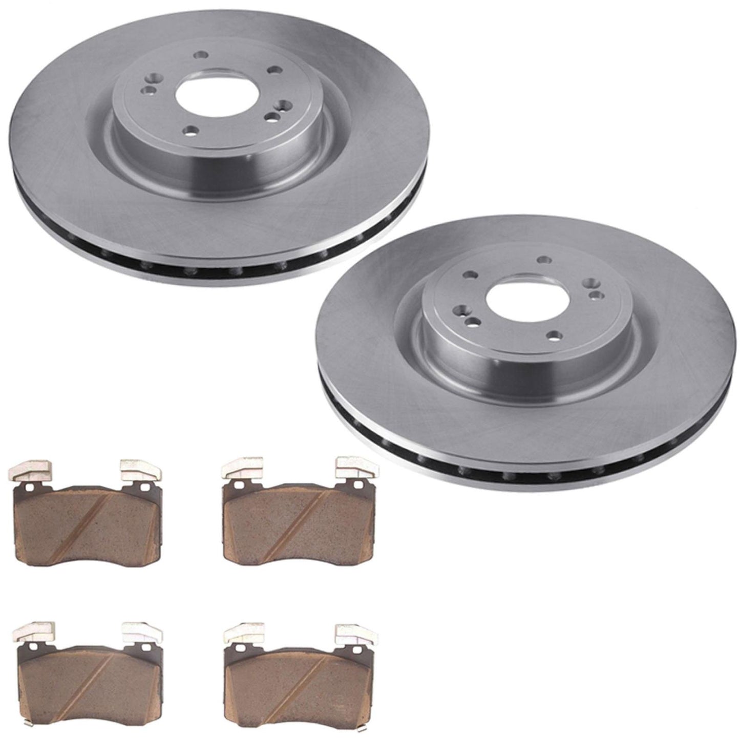 F GEO Coated Disc Brake Rotors Disc Brake Pad For G70 2019-2022 Brem bo Braking - Photo 1