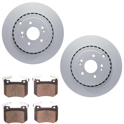 R GEO Coated Disc Brake Rotors Disc Brake Pad For G70 2019-2022 Brem bo Braking - Photo 1
