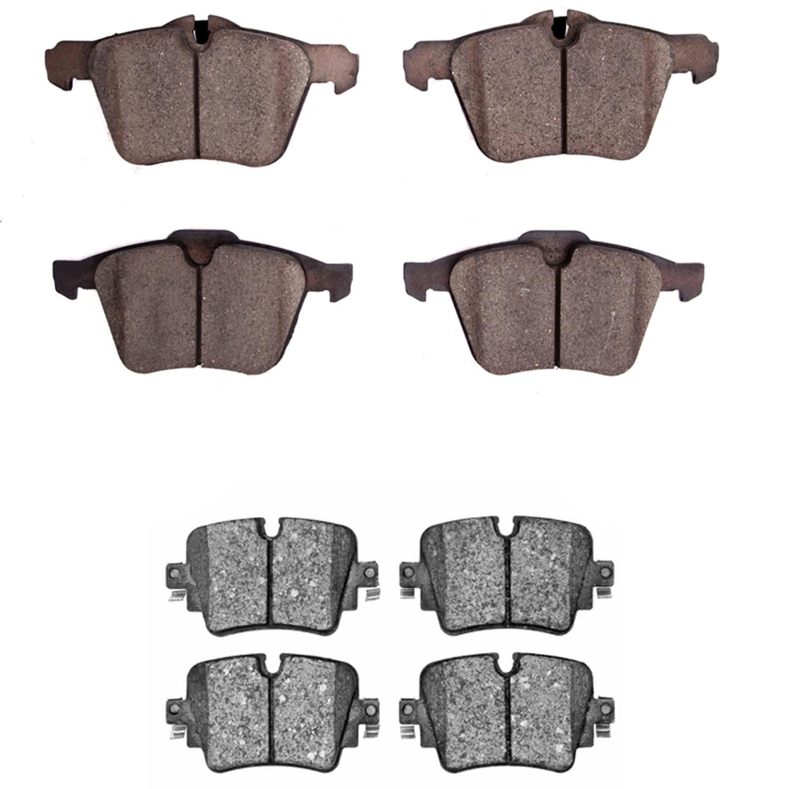 Front & Rear Disc Ceramic Brake Pads for Jaguar F-Type 2.0L 355MM Rotor 18-21 - Photo 1