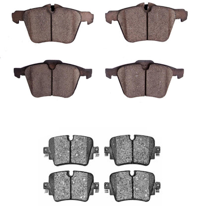 Front & Rear Disc Ceramic Brake Pads for Jaguar F-Type 2.0L 355MM Rotor 18-21 - Photo 1