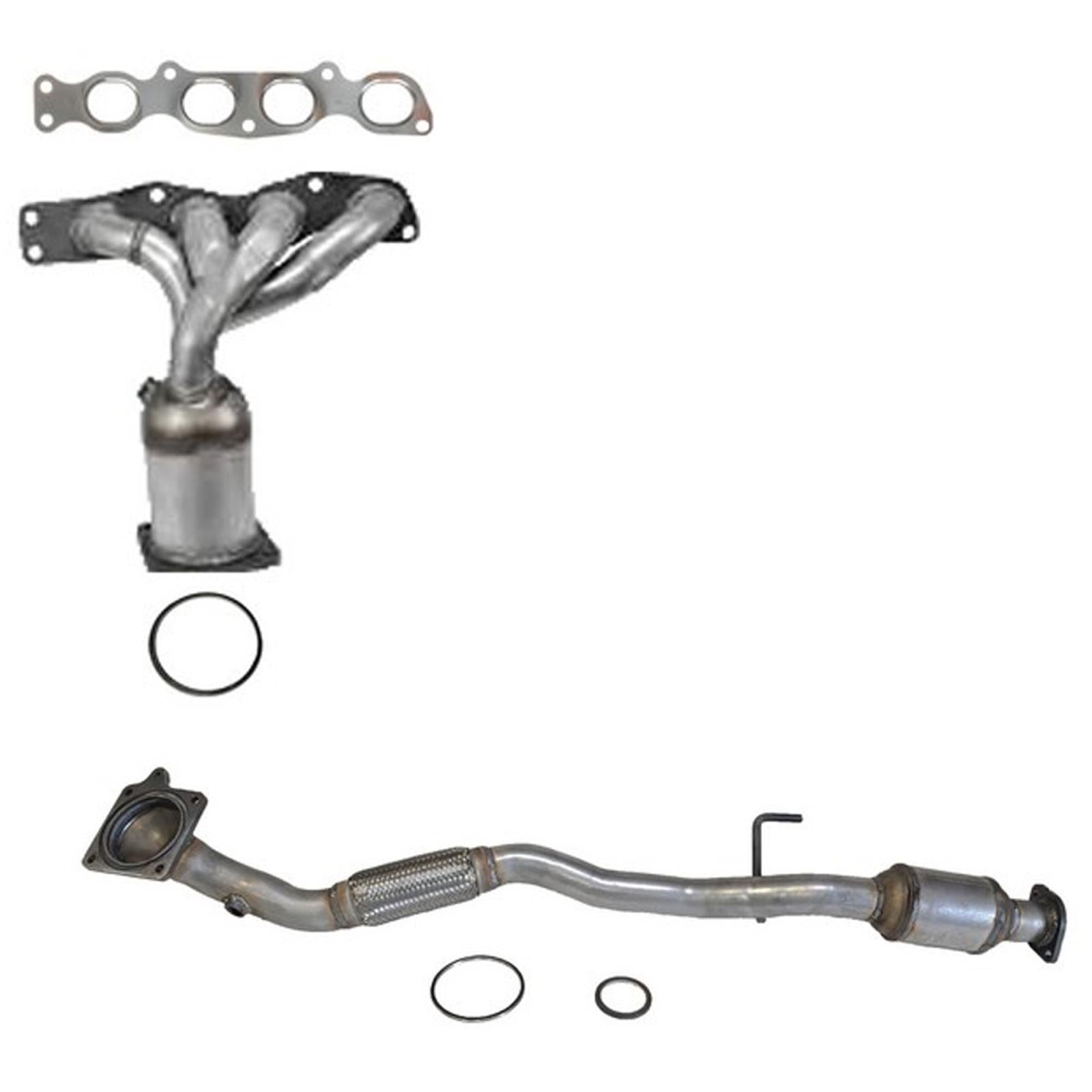 Front & Rear Catalytic Converter for Suzuki Kizashi 2010 2011 2012 2013 2.4L - Photo 1