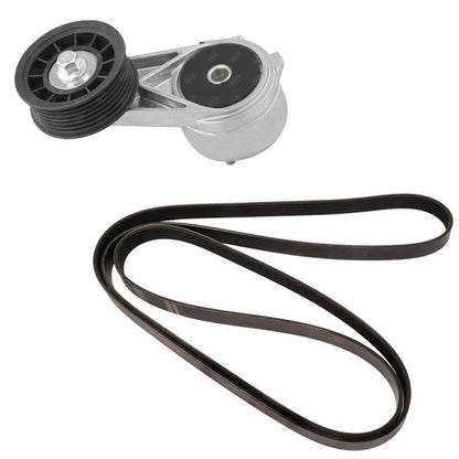 Belt Tensioner w/ Serpentine Belt Kit for Ford Mustang 3.8L V6 1996 1997 1998 - Photo 1