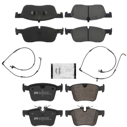 FR Certified Disc Brake Pads Sensors for Land Rover Range Rover Evoque SE 16-19 - Photo 1