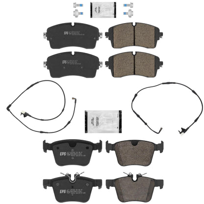 Front Rear Disc Brake Pads Sensors for Range Rover Discovery Sport HSE 18-19 - Photo 1