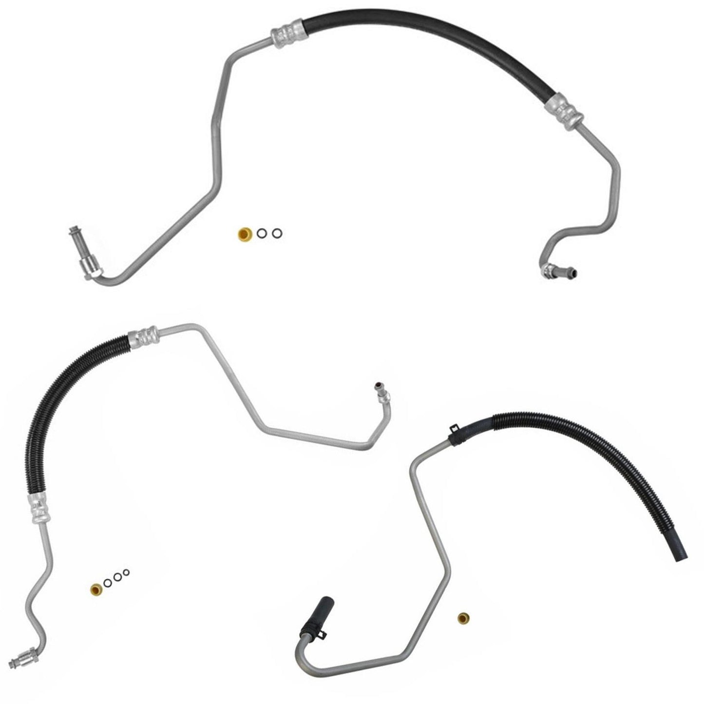 Hydroboost Power Steering Hose Kit for Chevrolet K1500 Pick Up 1988-1994 5.7L - Photo 1
