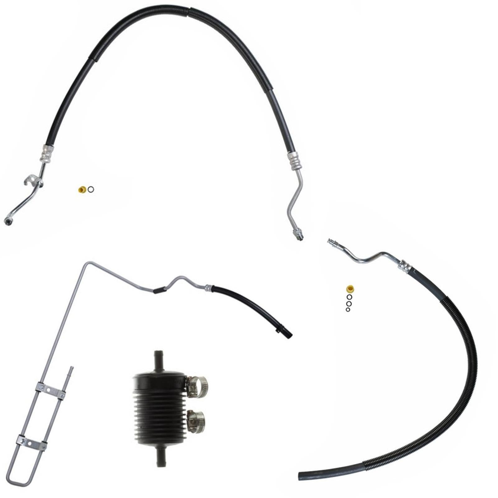Power Steering Pressure Hose Tubed Cooler for Ford F150 V6 2005 2006 2007 2008 - Photo 1