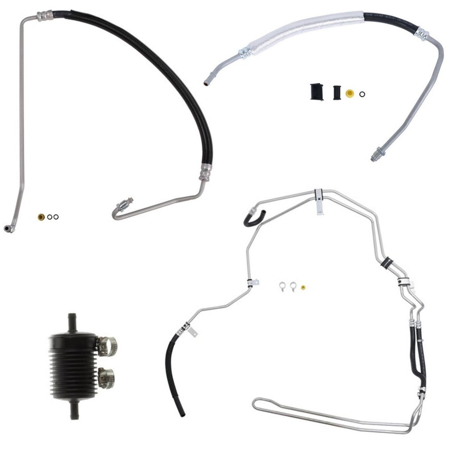 Power Steering Pressure Hose Return kit for Dodge Avenger 3.5L 2008 2009 2010 - Photo 1