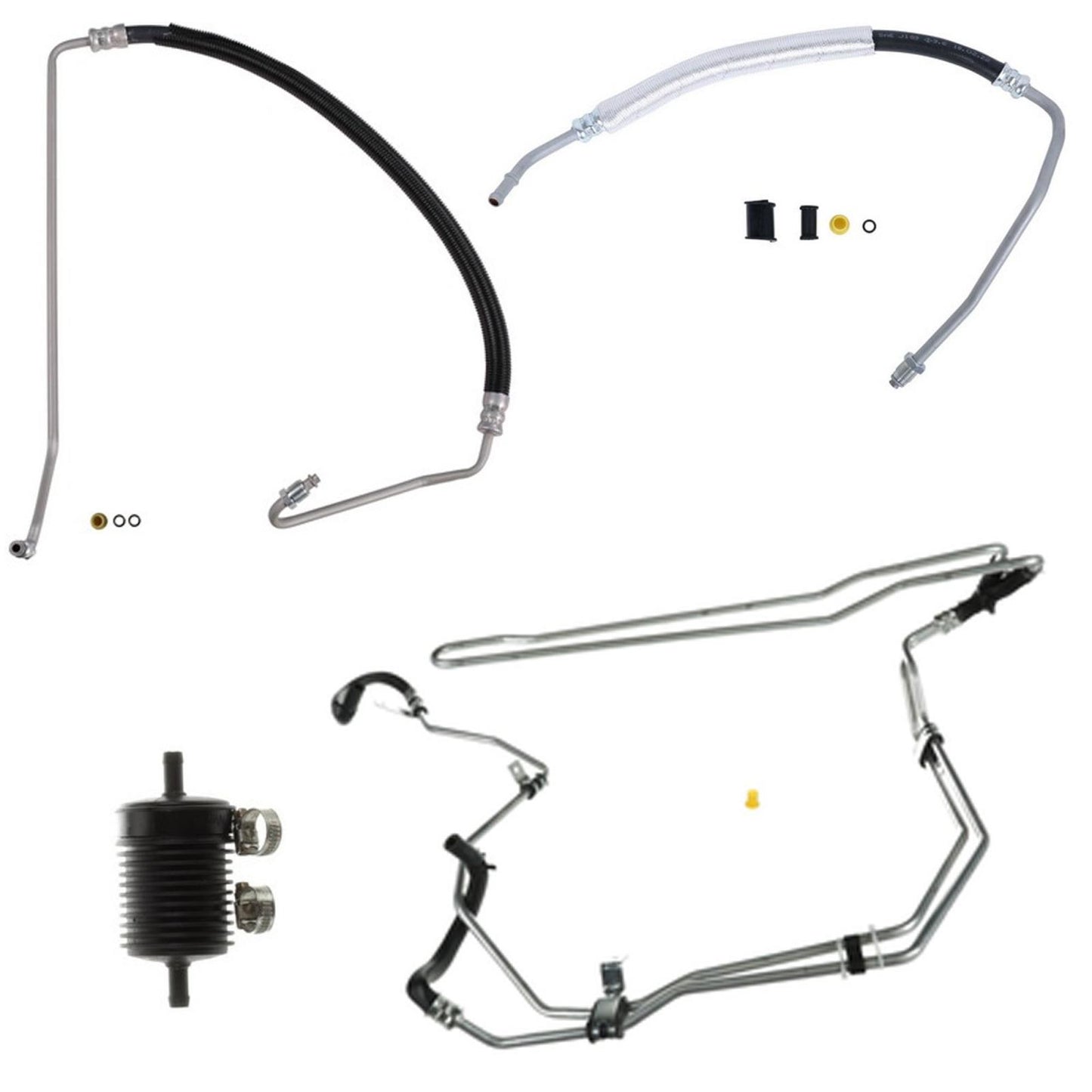 Power Steering Pressure Hose Return kit for Dodge Journey 3.5L 2009 2010 - Photo 1