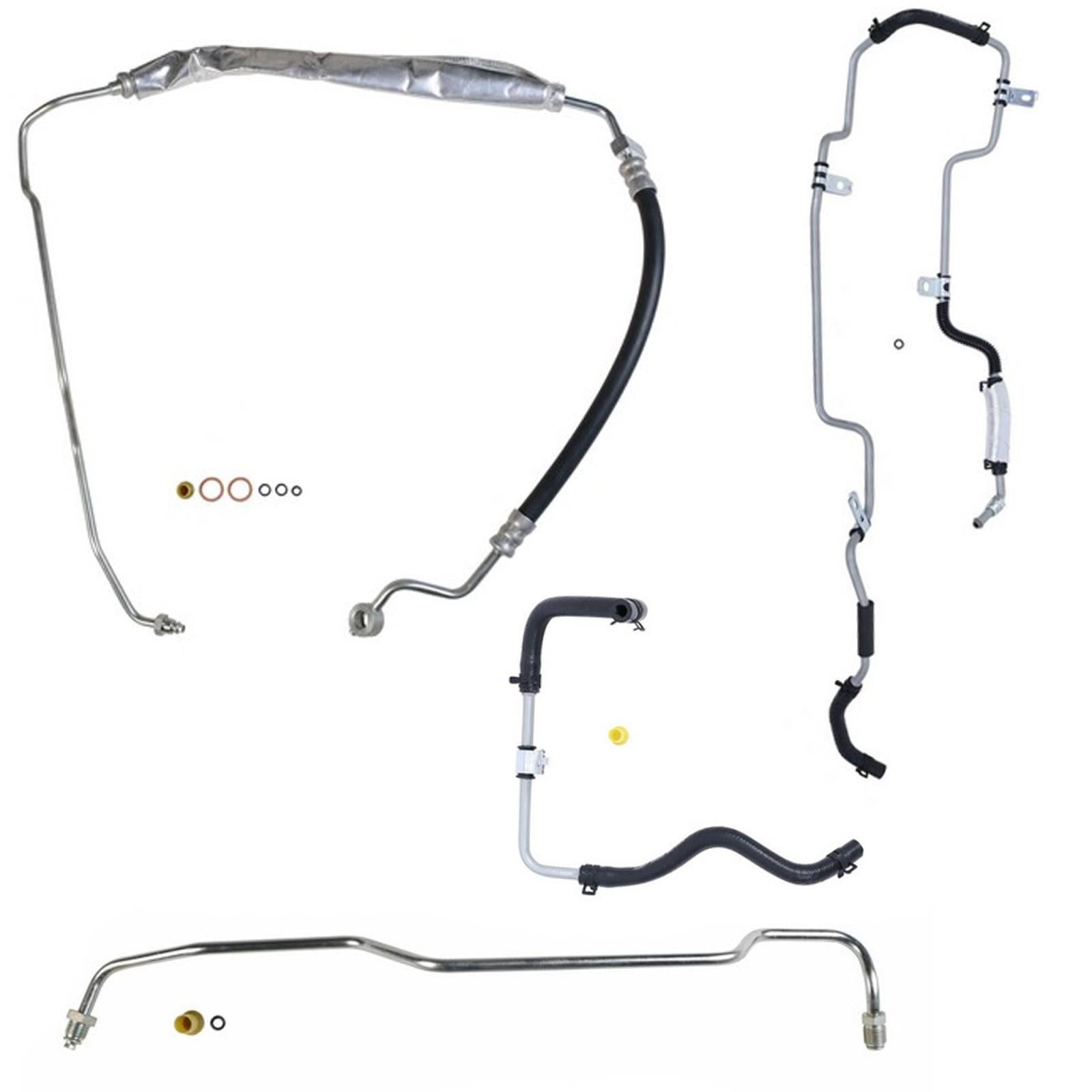 Power Steering Pressure Hose Return kit for Hyundai Sonata 2.4L 2006 2008 2010 - Photo 1