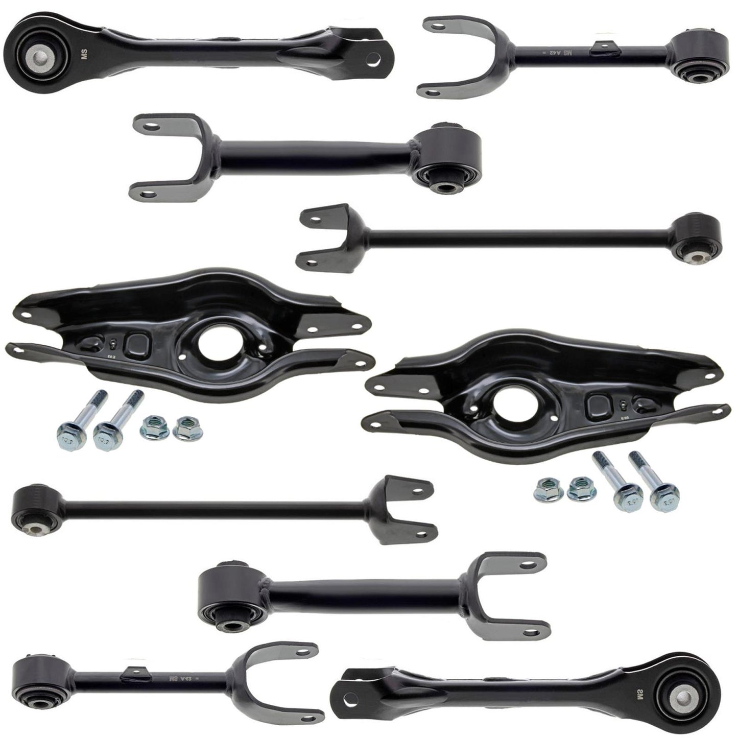 Rear Upper & Lower Control Arms For Tesla 3 2017 2018 2019 2020 2021 2023 2024 - Photo 1