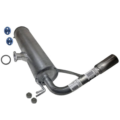 For 2004-2005 Toyota Rav4 Rear Muffler with Gaskets Rubber Supports - Photo 1
