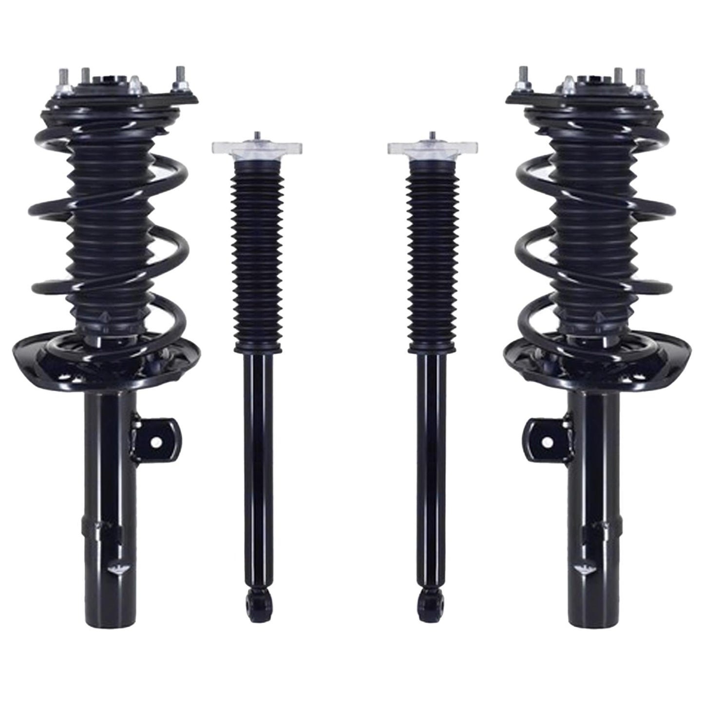 Front Struts W/ Coil Spring & Rear Complete Shocks For Honda HR-V 2023-2025 - Photo 1