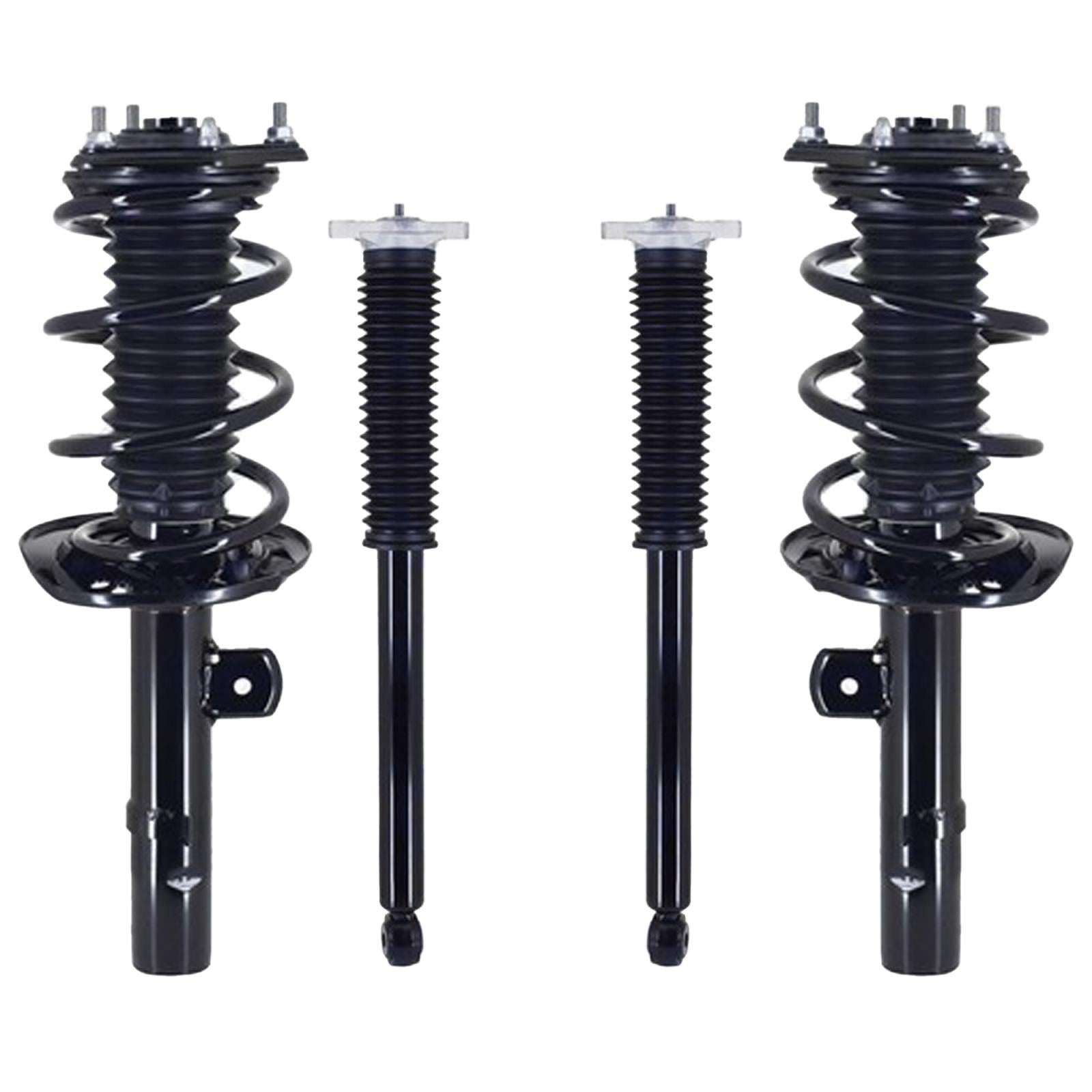 Front Struts W/ Coil Spring & Rear Complete Shocks For Honda HR-V 2023-2025 - Photo 1