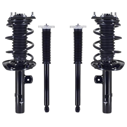 Front Struts W/ Coil Spring & Rear Complete Shocks For Honda HR-V 2023-2025 - Photo 1