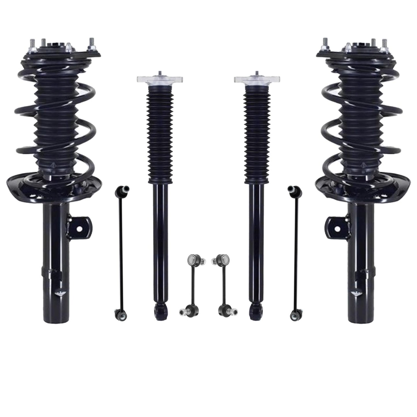 Front Struts Rear Shocks & Bar Links For Honda HR-V 2023-2025 All Wheel Drive - Photo 1