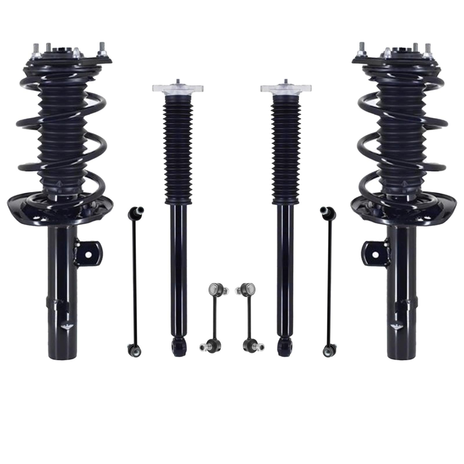 Front Struts Rear Shocks & Bar Links For Honda HR-V 2023-2025 All Wheel Drive - Photo 1