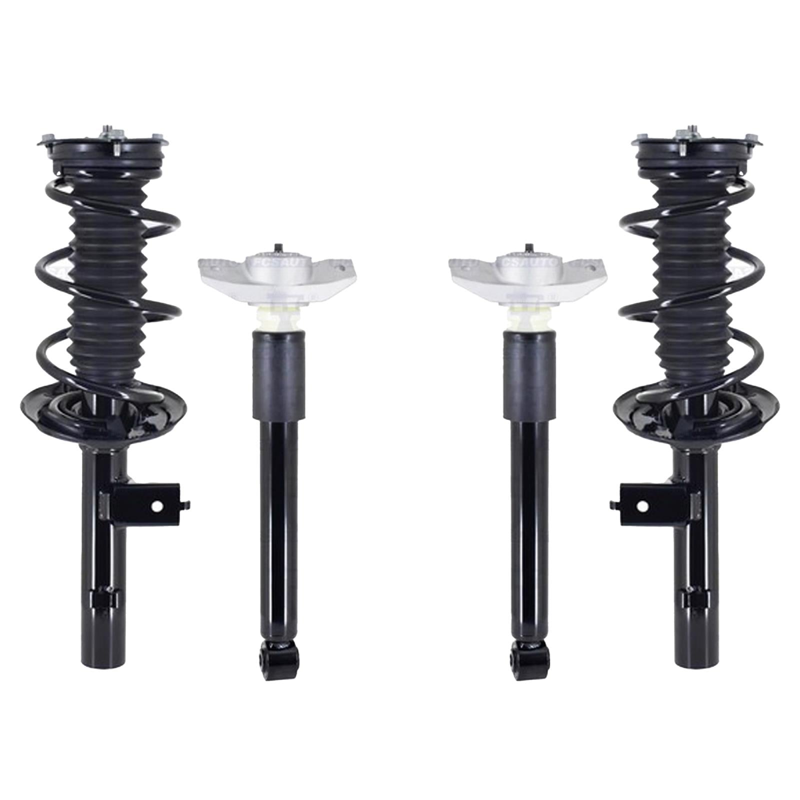 Front Struts W/ Coil Spring & Rear Complete Shocks For Nissan Rogue 2021-2025 - Photo 1