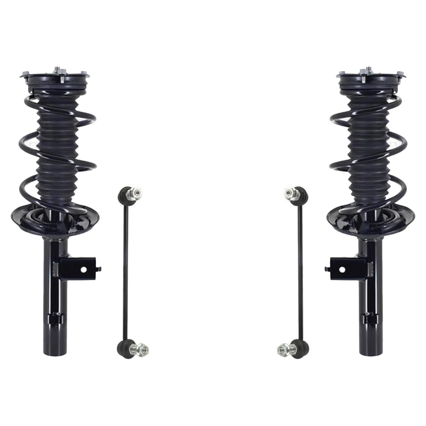 Front Complete Struts W/ Coil Springs & Links For Nissan Rogue 2021 2022 2025 - Photo 1