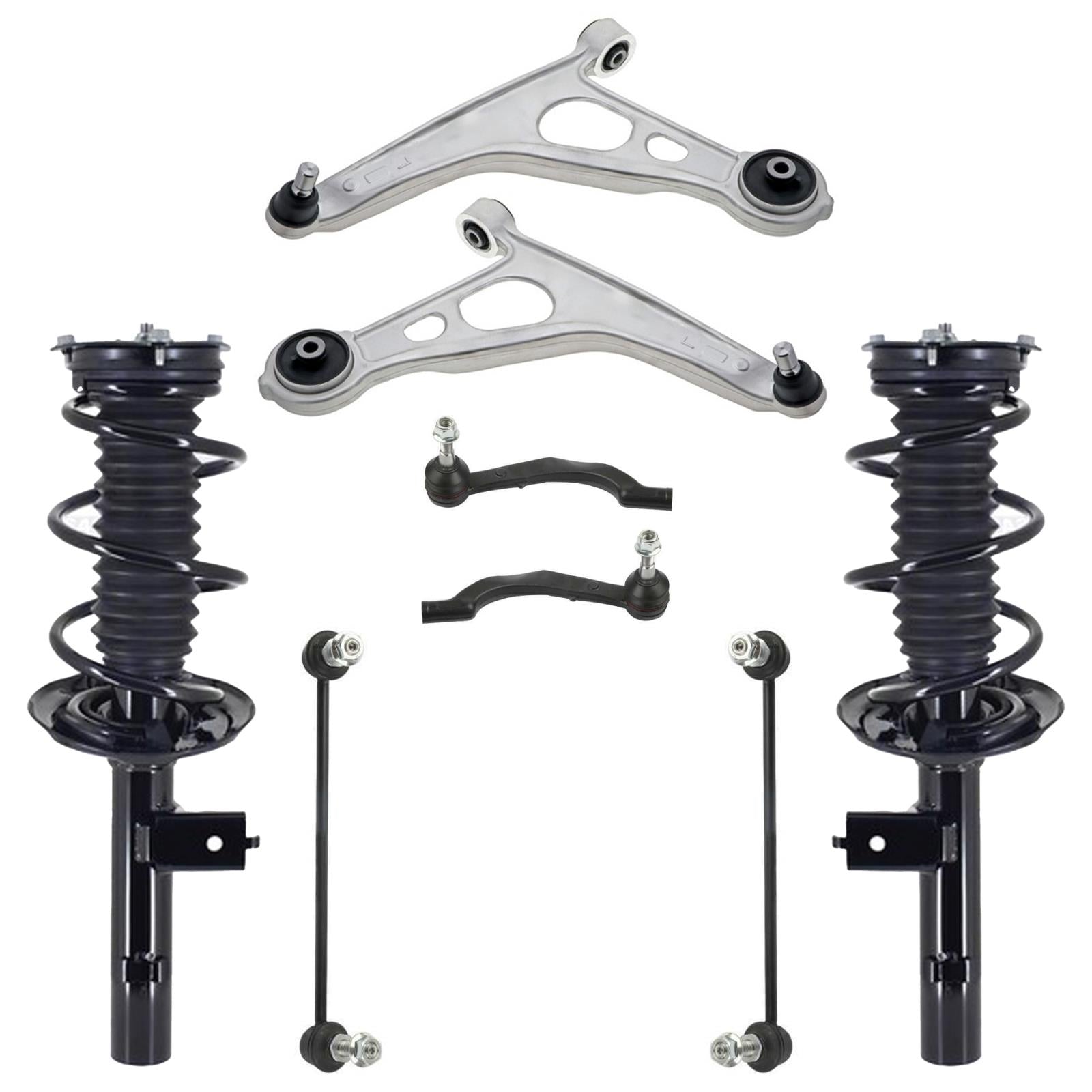 Front Struts Lower Control Arms Tie Rods & Links For Nissan Rogue 2021-2025 - Photo 1