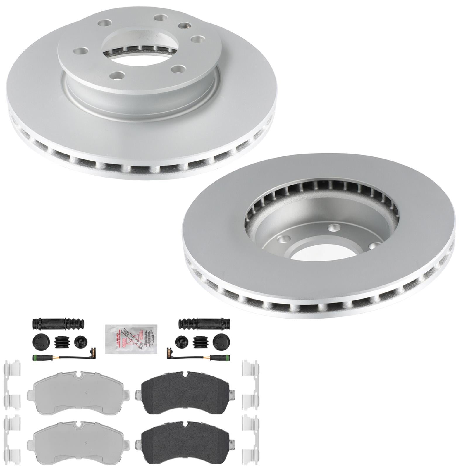 Front Disc Brake Rotors Pads for Mercedes Benz Sprinter 1500 07-23 2500 07-25 - Photo 1