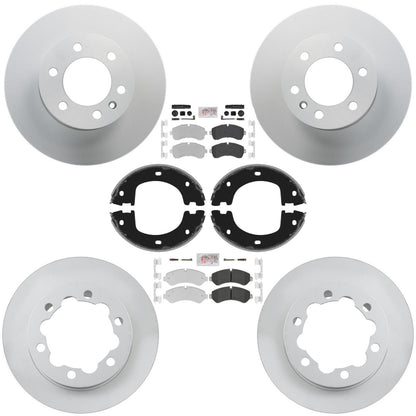 F&R Disc Brake Rotors Pads for Mercedes Benz Sprinter Van 3500 3500XD 2019-2026 - Photo 1