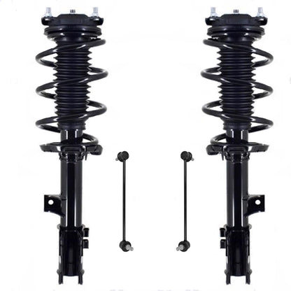 Front Complete Struts W/ Coil Springs & Sway Bar Links For KIa Carnival 22-2024 - Photo 1