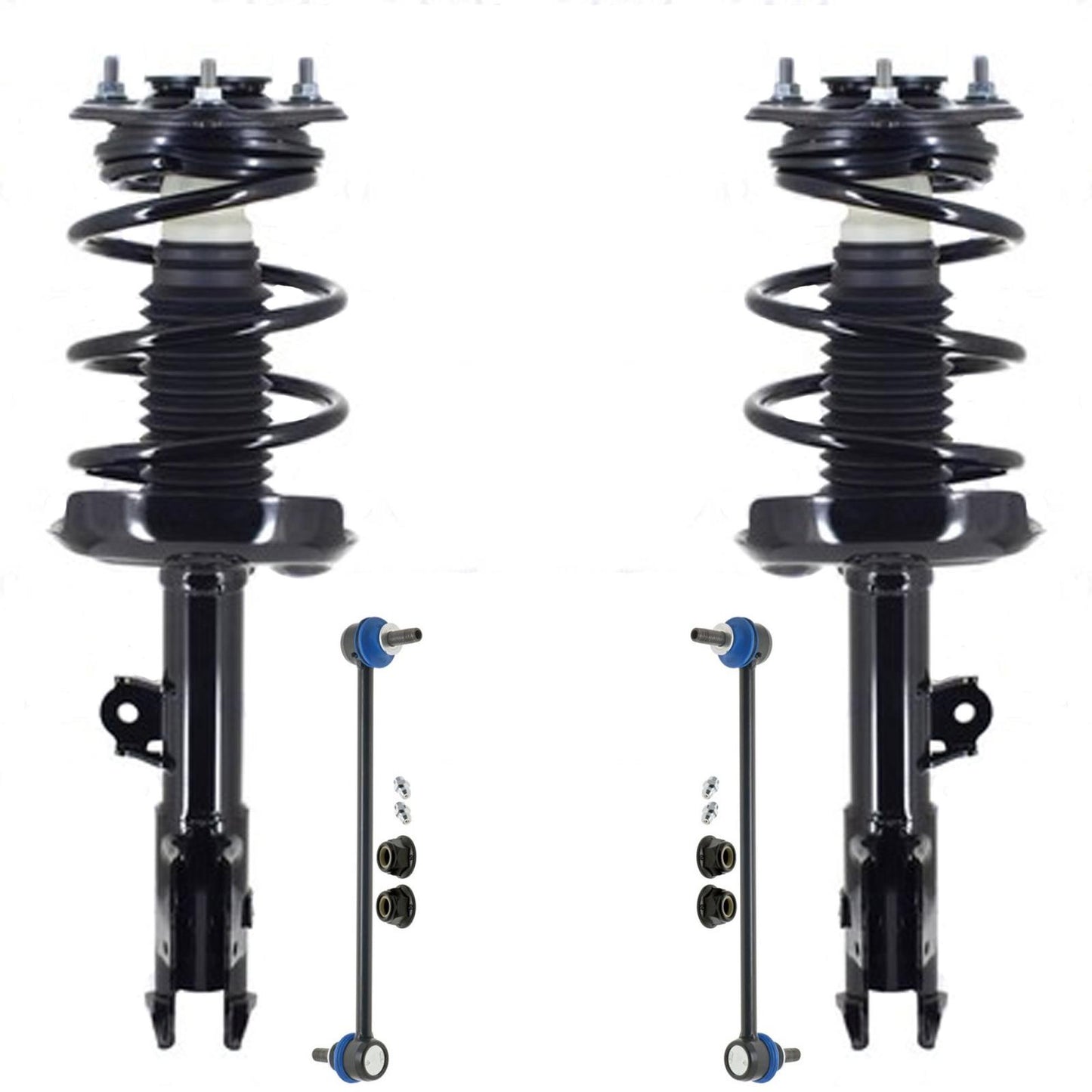 Front Complete Struts W/ Coil Springs & Links For Toyota Corolla Cross 22-2025 - Photo 1