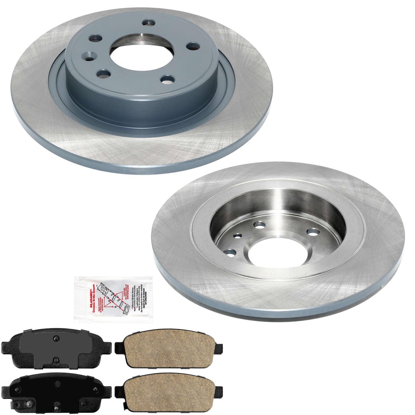 Rr Coated Disc Brake Rotors Disc Brake Pads for Buick Cascada Verano 2012-2017 - Photo 1
