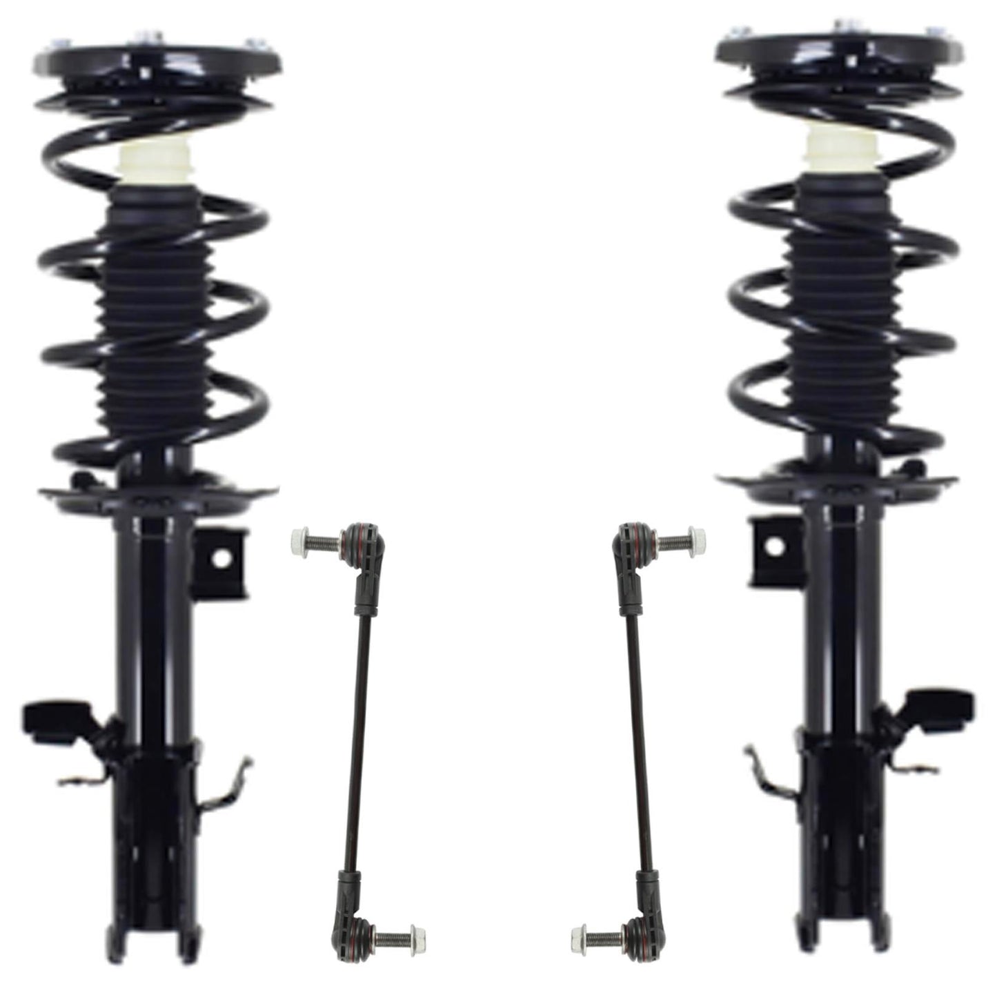 Front Complete Struts & Links For Continental 2020 21 2025 4 Wheel Independent - Photo 1