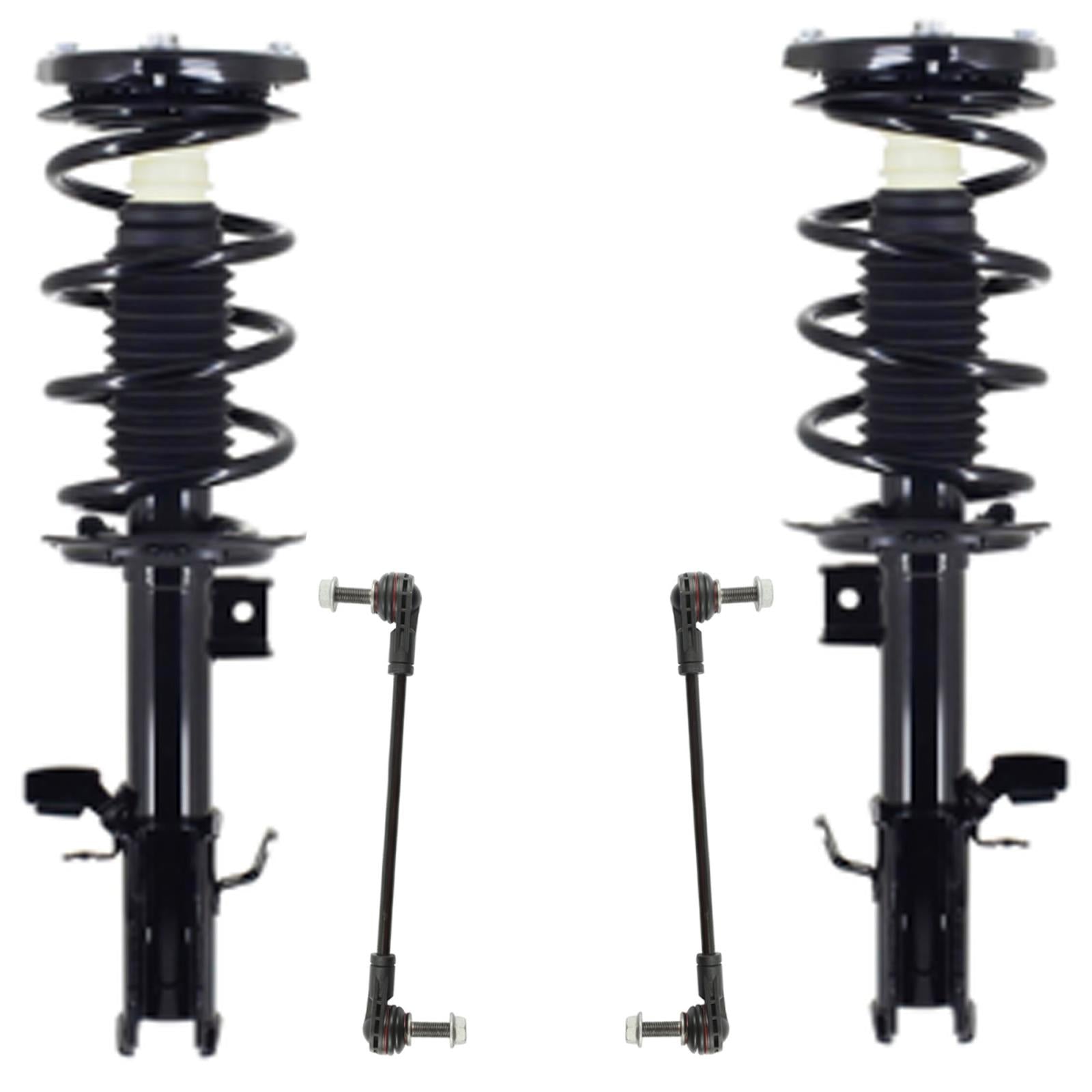 Front Complete Struts & Links For Continental 2020 21 2025 4 Wheel Independent - Photo 1