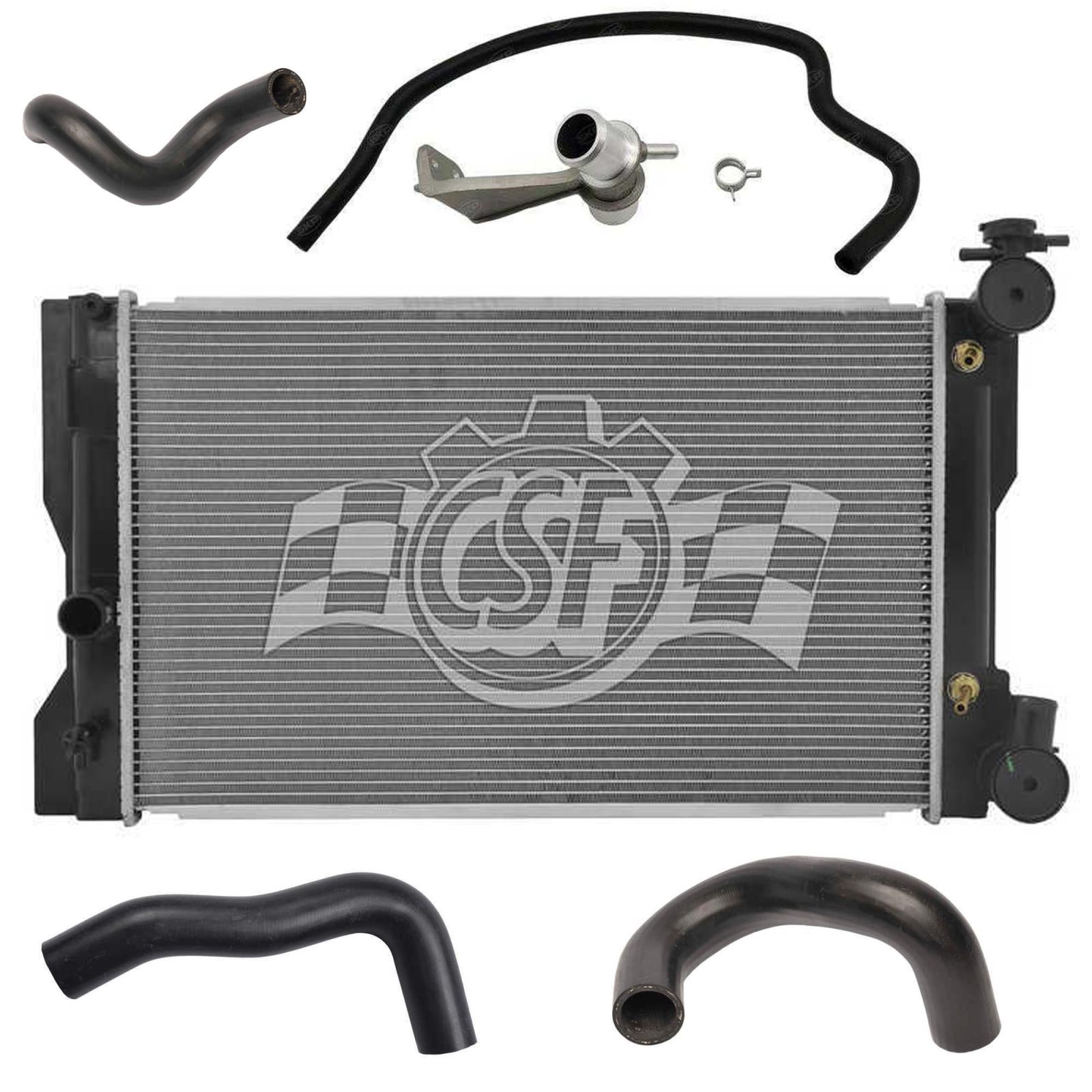 Leak Tested Radiator with Hoses for Toyota Corolla 1.8 2009 2012 2015 2016 2019 - Photo 1