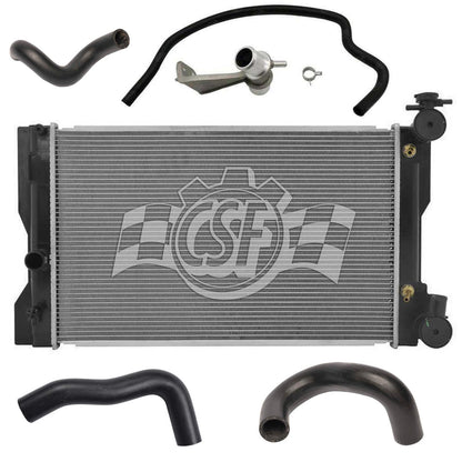 Leak Tested Radiator with Hoses for Toyota Corolla 1.8 2009 2012 2015 2016 2019 - Photo 1
