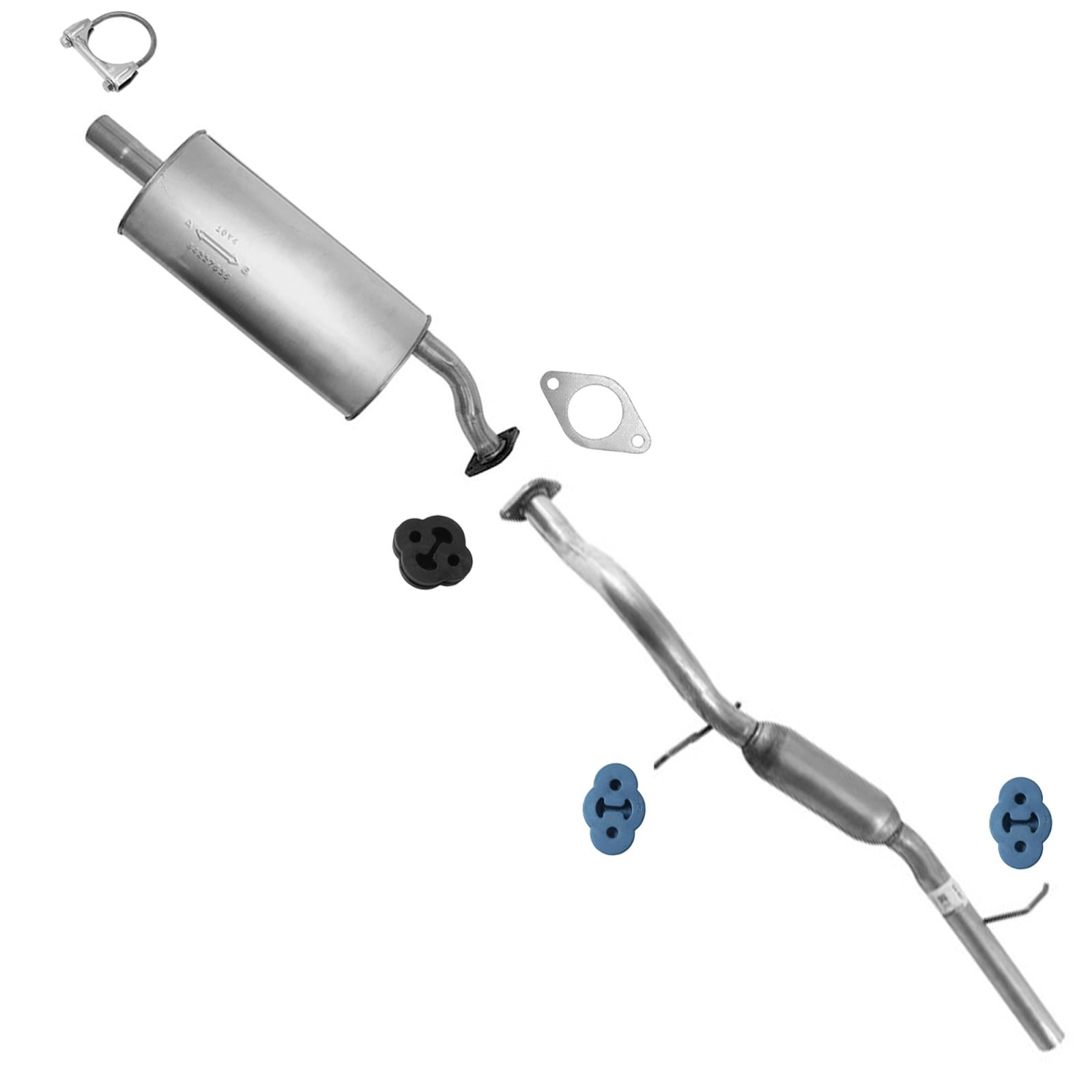 Mufflers Resonator Tail Pipe Exhaust System for Mercury Mariner 2006 2007 2008 - Photo 1