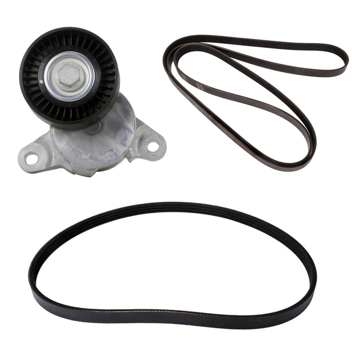 Engine Belt Tensioner Pulley Belts Kt for Ford F150 3.5L Turbocharged 2018-2020 - Photo 1